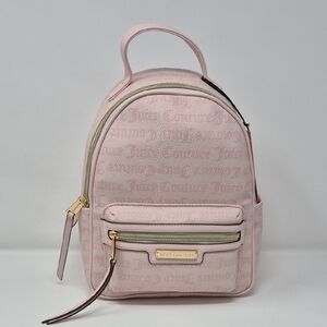 Juicy Couture Light Pink Mini Backpack